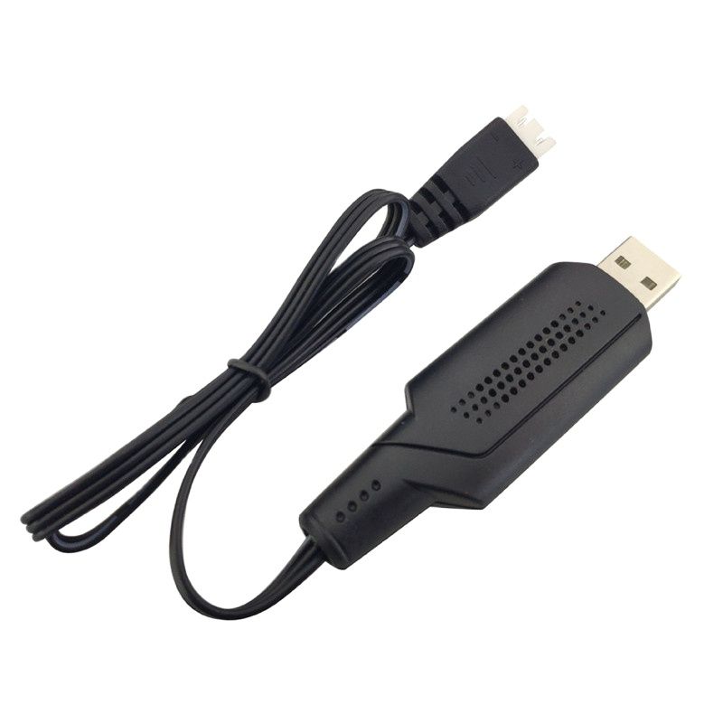 Drone Battery Plate - 7.4V 2S USB Fast Charger สายเคเบิล