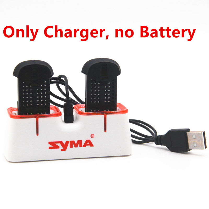 Drone Battery Plate - ที่ชาร์จ USB คู่แบบเร็วสำหรับแบตเตอรี่โดรน Syma X22 X22W