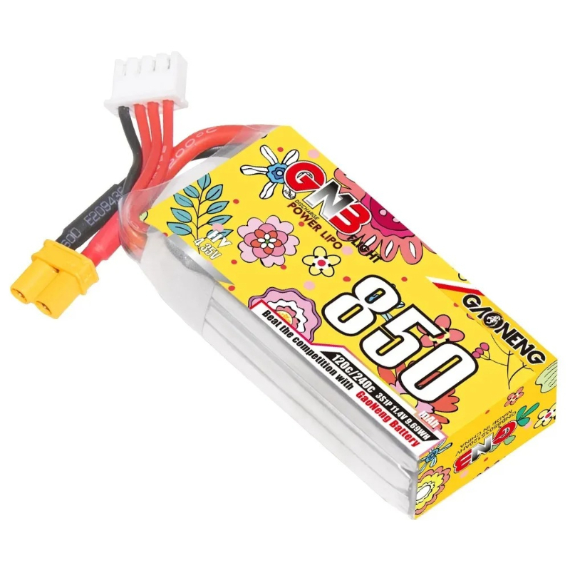1 ชิ้นใหม่ GNB LiHV 3S 11.4V 8 - Drone Battery 3S บทวิจารณ์และราคา