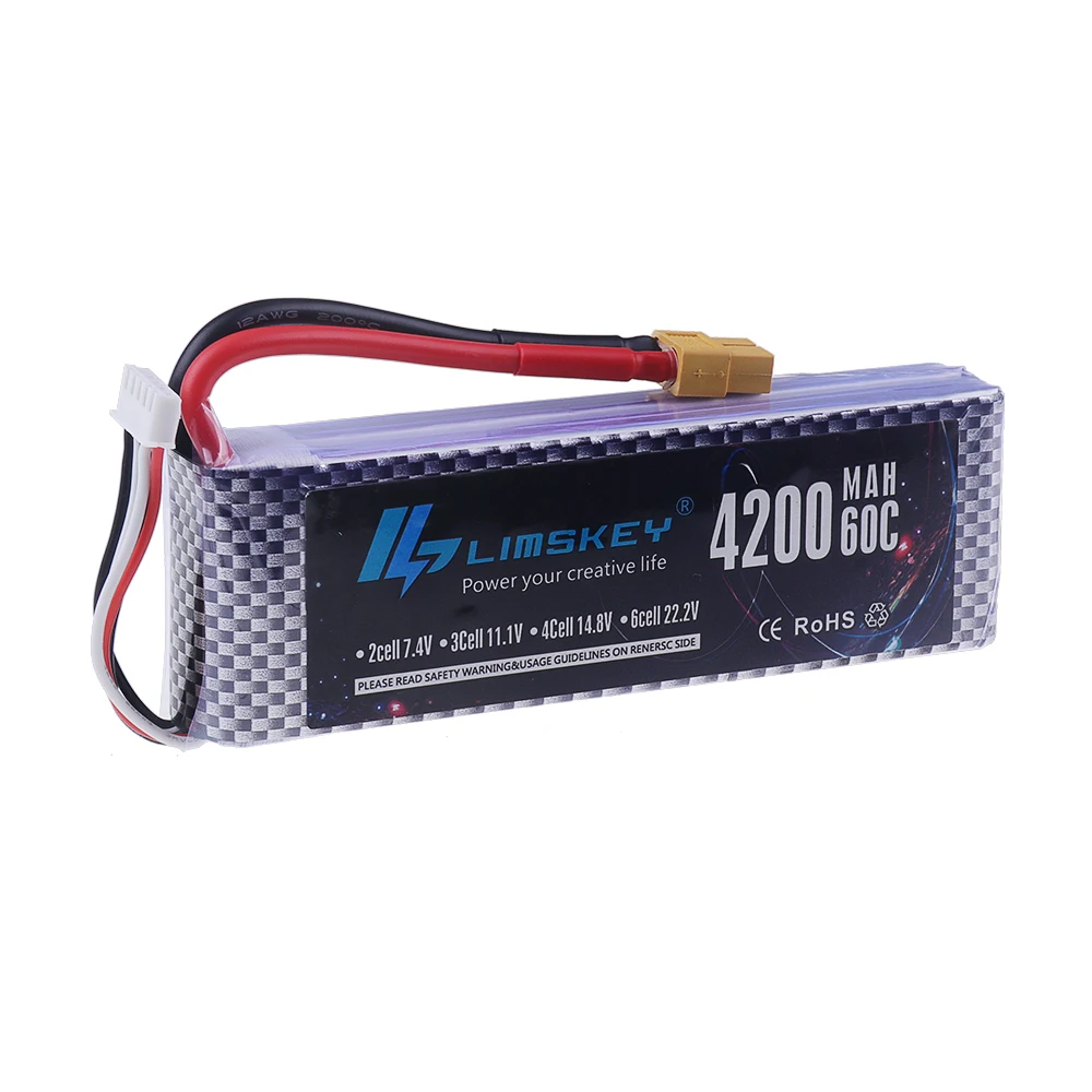 แบตเตอรี่ลิโพ MAX 60C สำหรับโด - Drone Battery 4S บทวิจารณ์และราคา