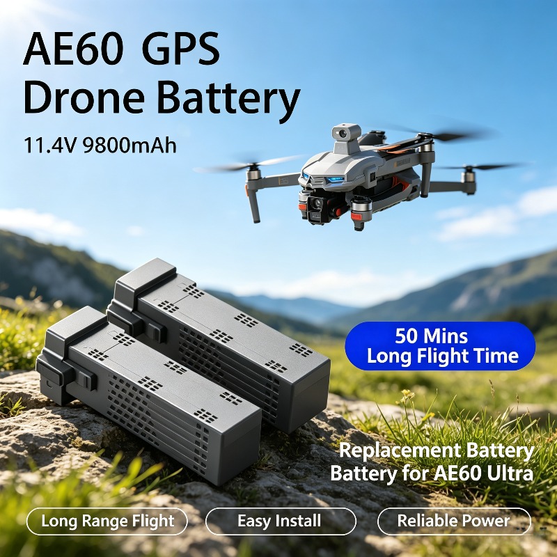 แบตเตอรี่โดรน AE60 GPS 11.4V 9 - Drone Battery Li-Ion บทวิจารณ์และราคา