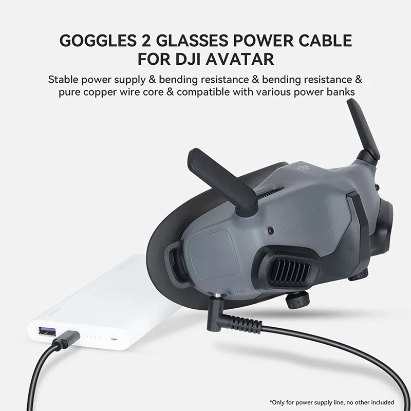 สายชาร์จสำหรับ DJI Goggles 2 / - Drone Battery Bag บทวิจารณ์และราคา