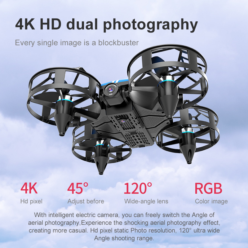 ใหม่ Mini Drone 812PRO อาชีพ H - Drone Battery Box บทวิจารณ์และราคา