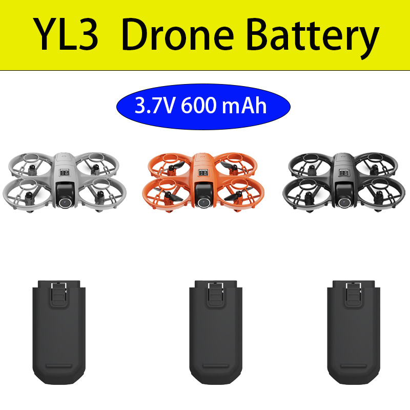 YL3 โดรนแบตเตอรี่เดิม 3.7V 600 - Eachine Drone E58 บทวิจารณ์และราคา